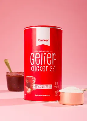 Produktbild von Xucker Gelierxucker 3:1, zuckerarmes Geliermittel mit Xylit, 1kg