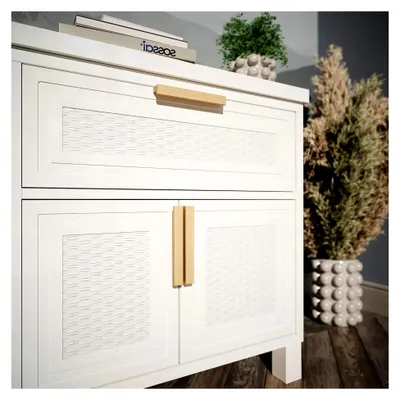 Produktbild von Möbelgriffe aus Buchenholz | Lochabstand 224mm, Länge 304mm, 2 Stück