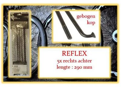 Produktbild von Miche Spaak+Nip. 5x Ra Reflex schwarz