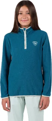 Productafbeelding van Rossignol Fleecejas met rits tot halverwege, blauw, maat 6 jaar, blauw, maat 6 jaar