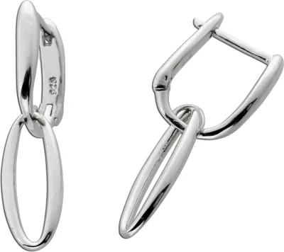 Produktbild von Damen Ohrhänger Creolen Silber 925