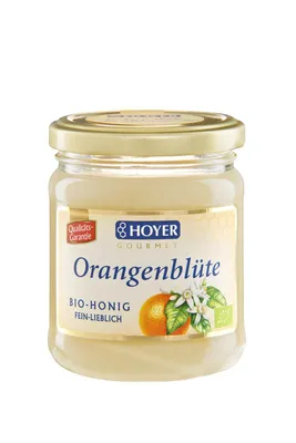 Produktbild von Hoyer  Orangenblütenhonig 250g