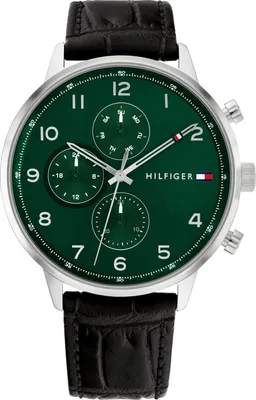 Produktbild von Tommy Hilfiger Leonard Herren-Uhr 1791985 (Zf089C) + Kasten
