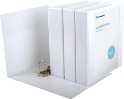 Immagine prodotto di Soennecken Präsentationsordner 4140 DIN A4 84mm PP weiß