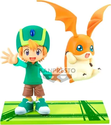 Productafbeelding van Digimon Adventure - Adventure Archives Takeru & Patamon figuur 15 cm
