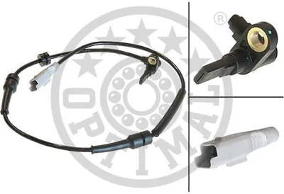 Produktbild von OPTIMAL ABS Sensor Raddrehzahl Vorne Rechts passend für PEUGEOT 807 MPV 06-S192