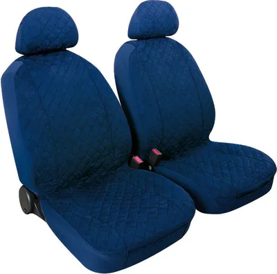 Immagine prodotto di Coprisedile anteriore Miky in microfibra con copripoggiatesta blu scuro