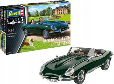 Produktbild von Revell 7687 Jaguar E-Type Roadster Revell Modellbausatz