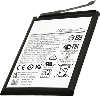 Obrázek produktu pro Avizar, lithium-iontová baterie pro Galaxy A02s HQ-50SD 3,85 V, černá