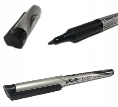 Produktbild von Granit Permanent-Marker 1mm für Folie, Sticker und CDs