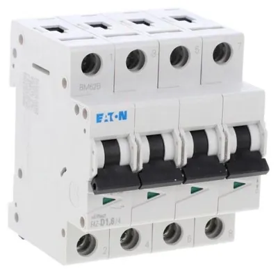 Productafbeelding van Eaton stroomonderbreker, 1,6 A, 4-polig, karakteristiek: D 279071