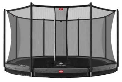 Produktbild von BERG Bodentrampolin Favorit InGround 330 + Sicherheitsnetz Comfort Grau