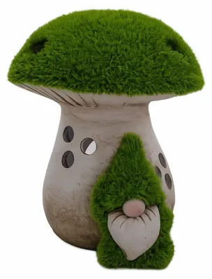 Zdjęcie produktu dla Lampion grzyb ze skrzatem
