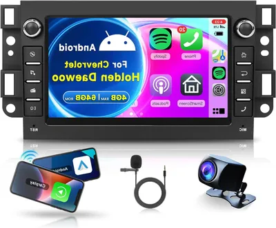 Obrázek produktu pro Autorádio – 2 DIN – Multimediální přehrávač – Navigační systém – Bluetooth rádio – 7palcový dotykový displej