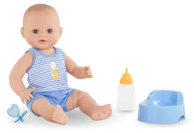 Imagen del producto de Corolle 9000130410 - MGP Paul, muñeca para bebés, apta para beber y orinar - Nueva
