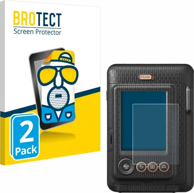 Produktbild von 2x BROTECT Schutzfolie für Fujifilm Instax Mini LiPlay Displayschutz Displayschutzfolie Folie Matt Entspiegelungsfolie