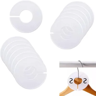 Productafbeelding van Kledingmaatverdeler voor Kledinghangers - Set van 20 - Kledingstang Organizer
