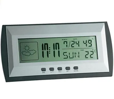 Produktbild von TFA Elektronische Wetterstation Anthrazit/Silber