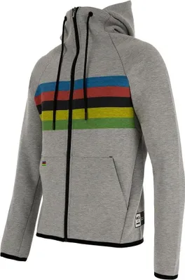 Produktbild von Santini Uci Kapuzenpullover Silber 3XL Herren,Damen Silber 3XL