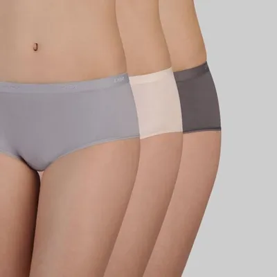 Produktbild von DIM 3er-Pack D4H01 Baumwoll-Slips für Damen