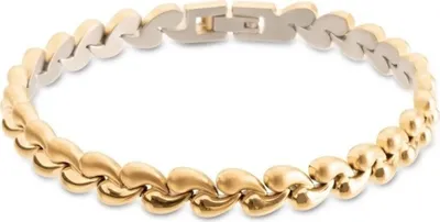 Produktbild von Boccia Armband 03056-03 Titan, Gold plattiert