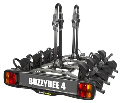 Produktbild von Buzzrack Buzzybee Fahrradständer Für 4 Fahrräder Schwarz 4 Bikes Schwarz 4 Bikes