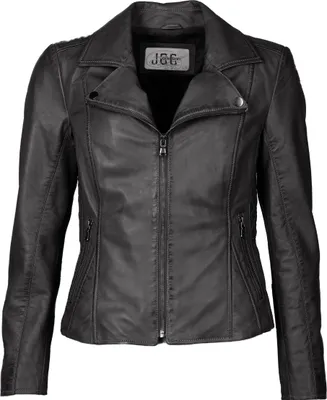 Produktbild von JCC Lederjacke Erijona Damen grey 40