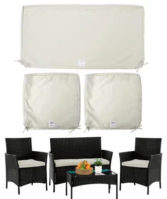 Obrázok produktu pre Náhradný poťah 38 x 19 x 2 cm, 3-pack, vodedolný, pre terasu