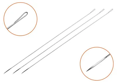 Obrázok produktu pre Prešívacia ihla Delphin FISHY /3ks 18cm