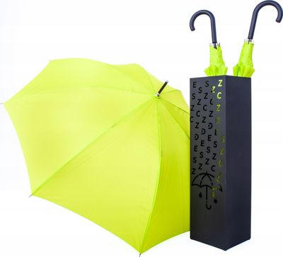 Regenschirmständer mit Abtropfschale Loft Metall Schirmständer Okllen Schirmhalter Quadratischer Schirmständer für Eingang 16 x 16 x 60 cm Schwarz