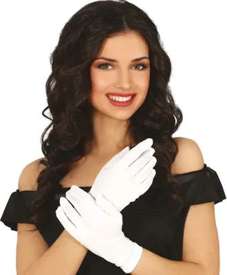 Produktbild von Weiße klassische Handschuhe für Erwachsene
