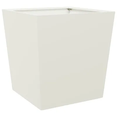 Zdjęcie produktu dla vidaXL Sadzarka biała 50x50x50 cm stalowa