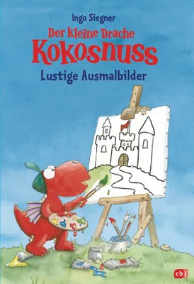 Produktbild von Der kleine Drache Kokosnuss - Lustige Ausmalbilder