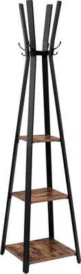 Imagen del producto de Perchero And OutdoorMatch Gavin - De pie - Estilo industrial - Con estante - Reposabocinas