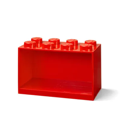 Produktbild von LEGO Regal Brick 8 Shelf 41151730 (rot)