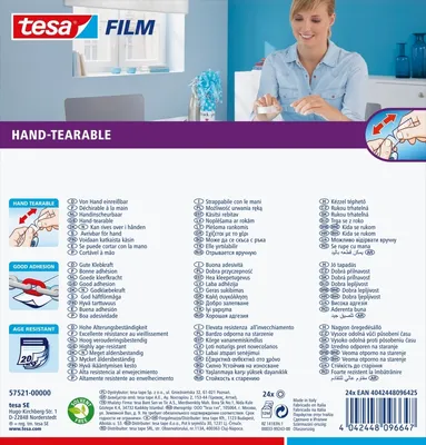 Produktbild von Dichtband Tesamoll Standard I-Profil 6mx9mmx4mm weiß Packung mit 192 Stück