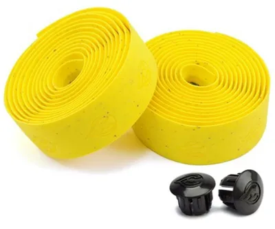 Produktbild von CINELLI Cork Gel Ribbon Lenkerumwicklung Gelb