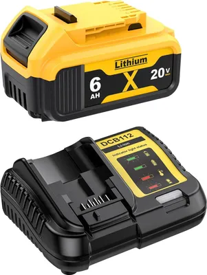 Produktbild von Akkutausch, 6000mAh Kapazität, kompatibel mit Elektrowerkzeugen, 1X6000mahXLadegerät