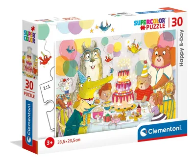 Produktbild von CLEMENTONI Puzzle Happy Birthday! 30 Teile