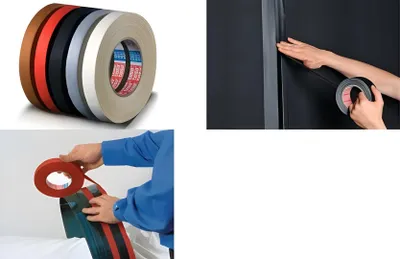 Obrázek produktu pro tkaninová páska tesa 4541, 19 mm x 50 m, černá