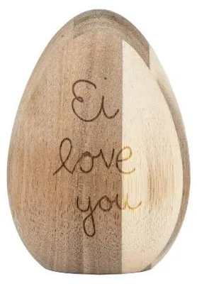 Produktbild von Räder Design Holzei Ei Love You (7cm)