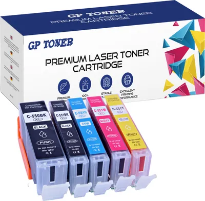 Obrázok produktu pre 5x Kompatibilna Kazeta pro CANON PIXMA IP7250 MG6350 IX6850 MG5650 MG5655