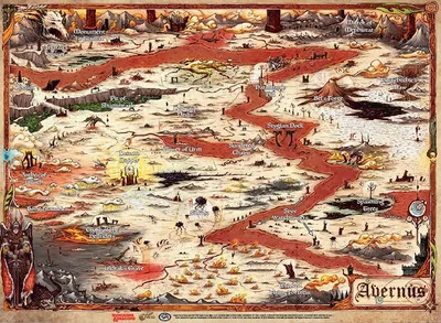 Zdjęcie produktu dla Dungeons & Dragons: Descent Into Avernus - Avernus Map