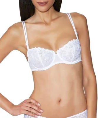 Produktbild von Aubade Wandering Love Balconnet Bh EF14 Wit - größe 70 / E