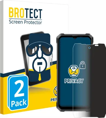 Produktbild von 2x BROTECT Sichtschutzfolie für Blackview BL7000 Anti-Spy Privacy Sichtschutz Blickschutz Folie Blaulicht-Schutz