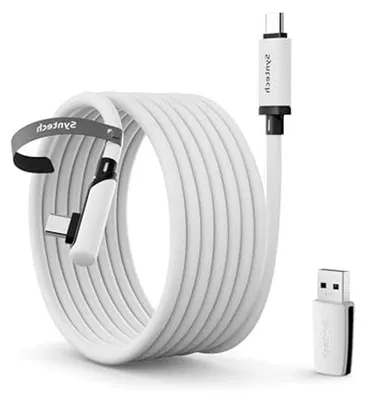 Productafbeelding van Verbeterde Type C Link-kabel 5 meter voor VR-headsets met USB 3.0-adapter