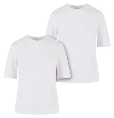 Immagine prodotto di Urban Classics - Maglietta da donna (confezione da 2) TN1126 (XL) (bianco)
