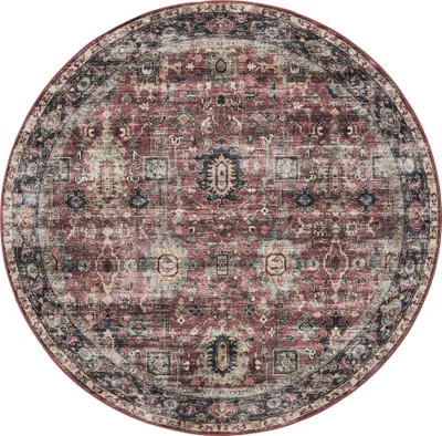 Immagine prodotto di Interiyou Tappeto lavabile Gent Multicolore ø 160 cm rotondo