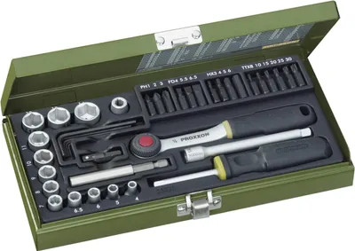 Productafbeelding van Proxxon Schroefset 1/4", 38-delig
