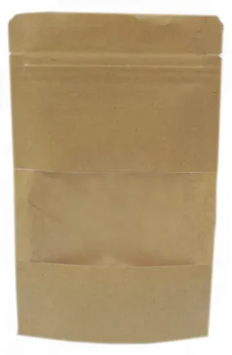 Imagen del producto de Bolsas kraft con ventana 16 x24 cm